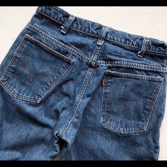 Vintage Orange Tab Levi’s Jeans - Picture 3 of 4